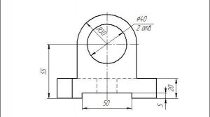 Построение 3д модели опоры в Компасе