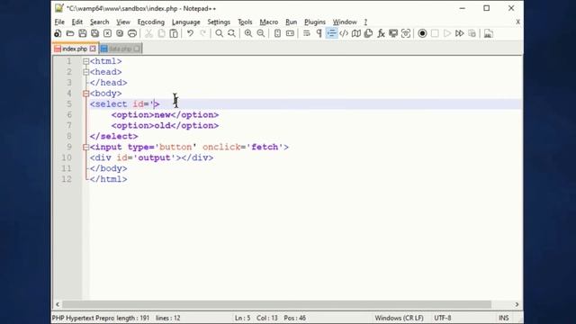 Using Javascript AJAX & PHP to Retrieve Data Post Page Load - Web Programming Tutorial