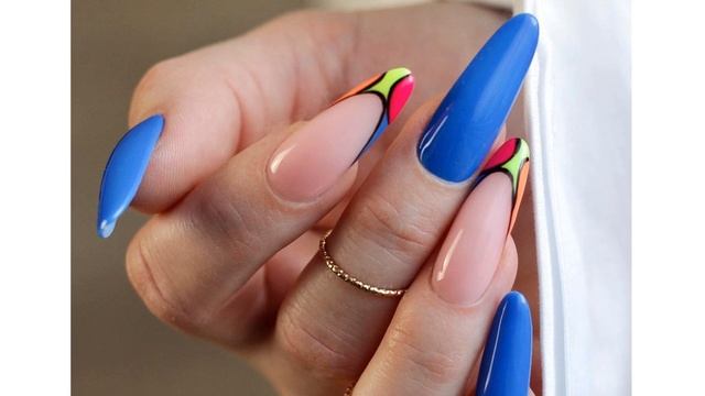 Шикарный Дизайн Ногтей | Королевский синий | Фото подборка маникюра |Blue Nail Design |Nail Art 202