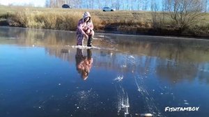 16 11 2018  Зимняя рыбалка.Рыбалка в Тамбовской области.ловля окуня