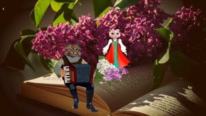"Одинокая ветка сирени" (кавер) - Плыл по городу запах сирени...