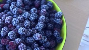 Заморозка ежевики на зиму. Заморозка ягод на зиму, домашние заморозки