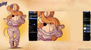 Gadget Live Wallpaper preview & process timelapse [De Lorra Augustus Wright - FAM Entertainment]