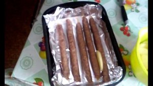Колбаски в духовке