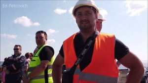 Мост в Самарской обл.16.07.24.Запуск моста ,сельчане и мостостроители на празднике.