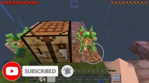 Craftsman SkyBlock Survival #1 | Cobblestone Generator (Craftsman: Building Craft)