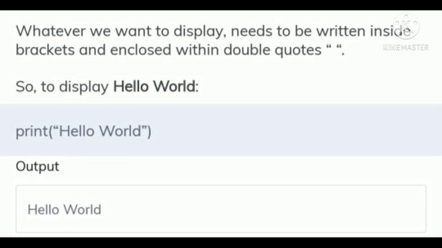 HOW TO PRINT HELLO WORLD IN PYTHON /EASY WAY TO PRINT HELLO WORLD