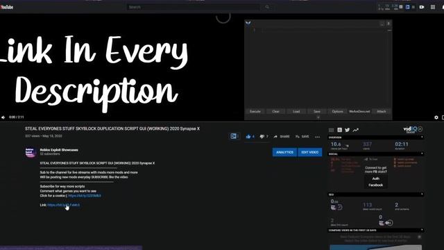 HOW TO USE SCRIPTS FREE ROBLOX EXPLOIT (WORKING) 2020 Skisploit смотреть онлайн