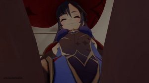 Mona farts on Aether #farts #genshinimpact