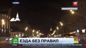 Лихач на BMW Дрифт вокруг полицейского