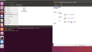 Как написать скрипт для Linux (Ubuntu) - передача параметров при запуске скрипта.