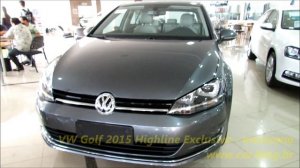 VW Golf Higline Exclusive TSI 2015 - mexicano - detalhes internos e externos - ww.car.blog.br