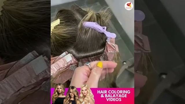 Light and Dark Brown Hair Coloring Effect and Techniques | Hair Bleaching and Transformation Videos смотреть онлайн