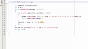 Hash Table - Java (NetBeans)