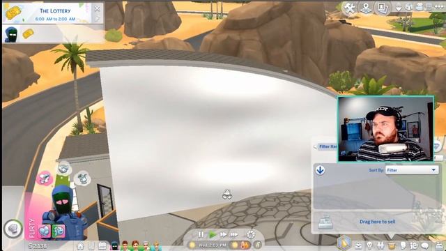 I Build a Retro-Futuristic House- Sims 4 смотреть онлайн