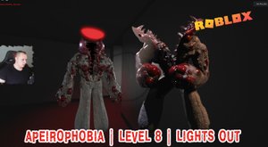 Roblox УЖАСЫ ➤ Apeirophobia HORROR ➤ Level 8 ➤ Lights Out ➤ Прохождение Роблокс - Апейрофобия Хоррор