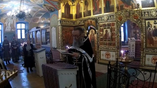 Проповедь о.Ермогена 14.04.2019 смотреть онлайн