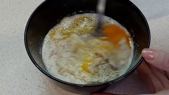 Овсяные мини-блины с орехами. Полезный завтрак. смотреть онлайн