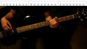 Cry | Cigarettes After Sex | Bass Cover + Guitar Solo (With Tabs)