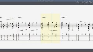 Guitar TAB - Antônio Carlos Jobim : Once I Loved | Tutorial Sheet Lesson #iMn