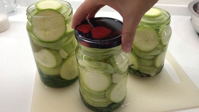 КАБАЧКИ маринованные без стерилизации вкуснейшие! вы полюбите КАБАЧКИ