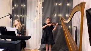 Воронцова Маша, 9 лет, скрипка, 3 класс. Романс, З. Багиров