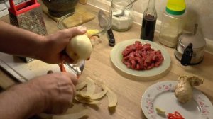 Говядина жаренная по - китайски | Быстро и вкусно!