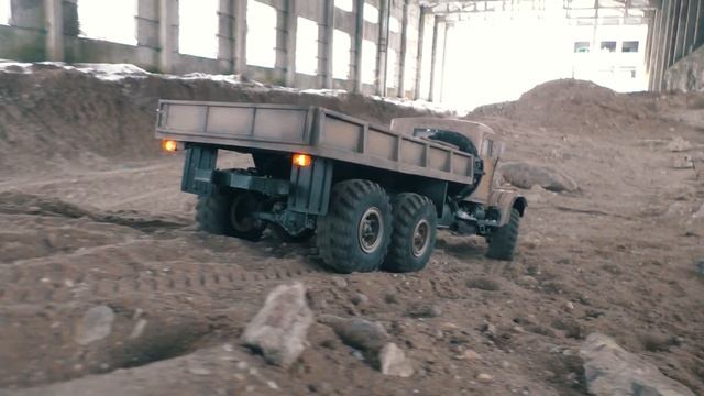 ✅ КрАЗ 255Б собранный в ручную. Мастерская TopRC смотреть онлайн