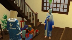 The Sims 4 - Каникулы Лиззи #6 Новый год и парень у родителей ? Снежные просторы