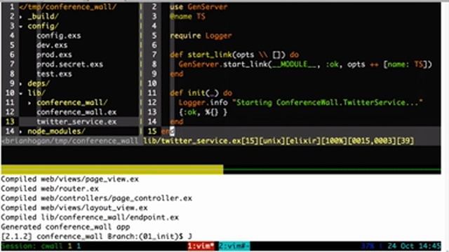 TCCC19 - Build a Realtime App with Brian and CJ using Elixir and Angular смотреть онлайн