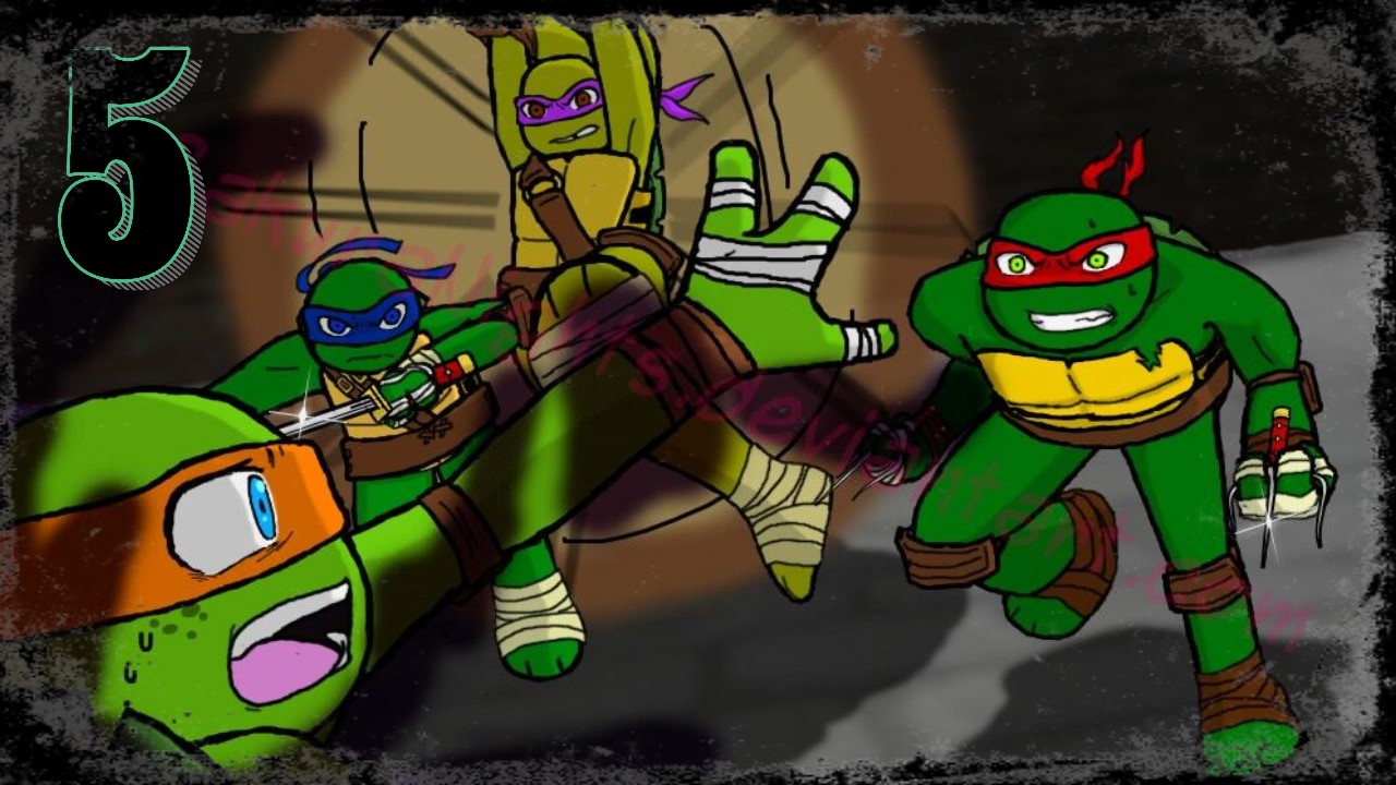 ? МАЙКИ В ПОДЗЕМЕЛЬЯ ? Teenage Mutant Ninja Turtles 2003 ? [Прохождение с модами] / #5 смотреть онлайн