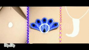 Комбинация трёх талисманов - орла, павлина ,мотылька (2-ая версия)