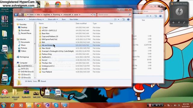Minecraft-How to use your SP world to your minecraft server [1.5.2-1.6] смотреть онлайн