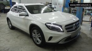 Дистанционный запуск Мерседес GLA x156 со штатного ключа