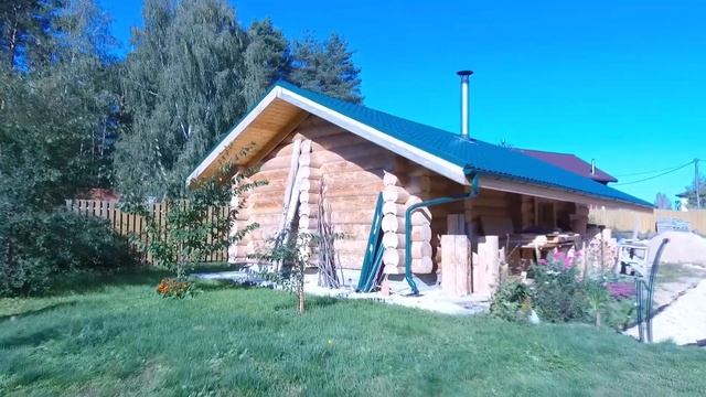 Отделка бани внутри. Отделка парной. Устройство придомового участка.