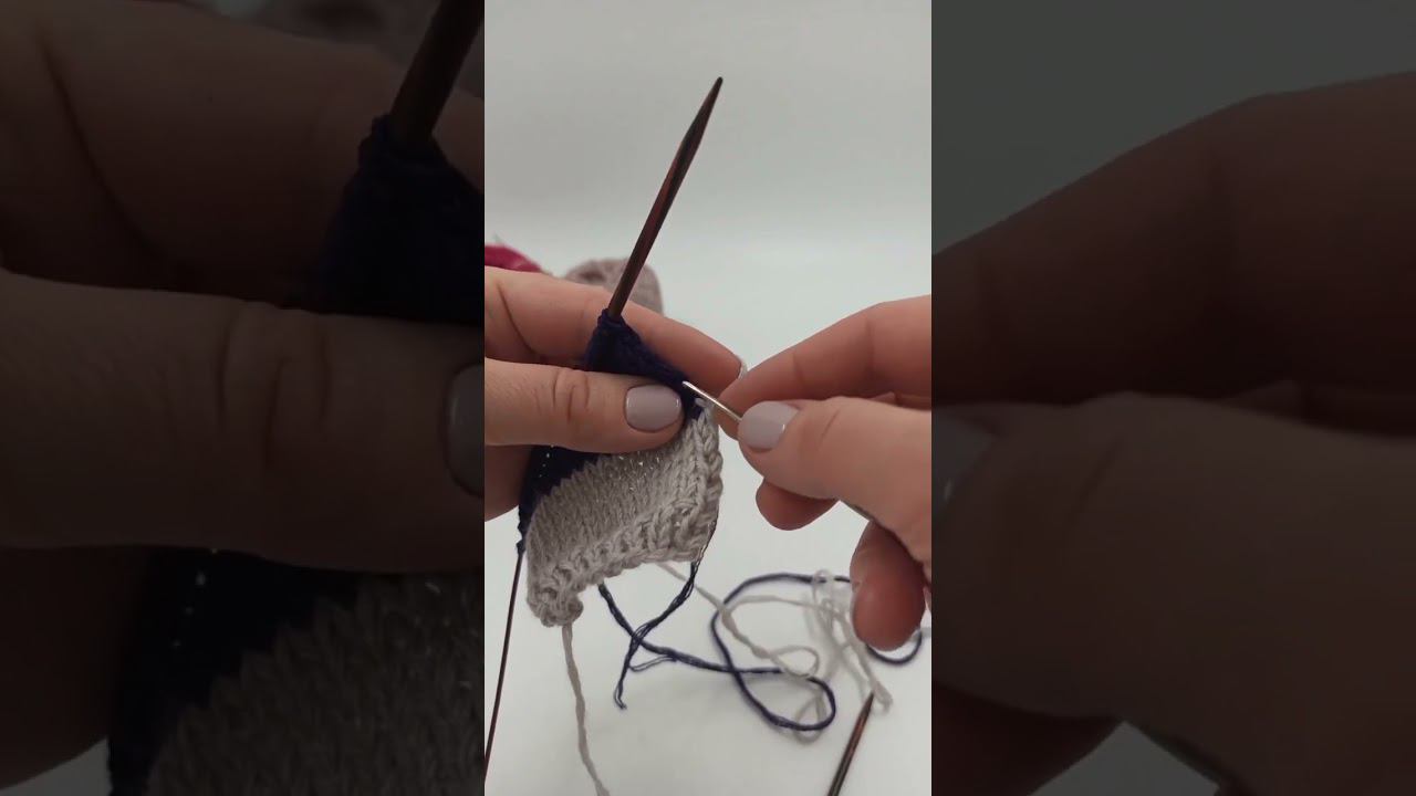 "Cozy Wool" Студия пряжи. Как добавить новый цвет при полосатом вязании. смотреть онлайн