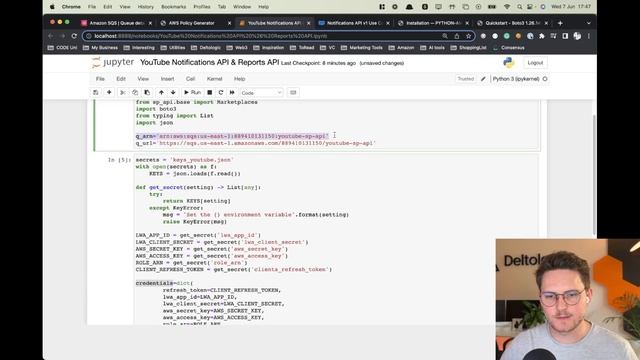 Amazon SP-API How to use Notifications API and Generate Reports смотреть онлайн