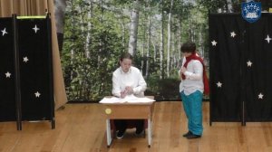 Отчётный спектакль школьного театрального кружка "Маленький принц". Руководитель кружка Стаднюк М.С.