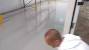 Продовольственный склад в ПАО «Газпро́м»( полиуретановый пол ) г.Саратов