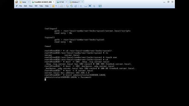 Samba4 Domain Controller смотреть онлайн
