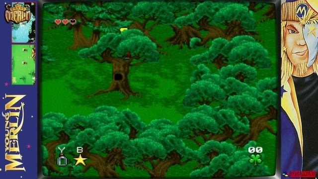 Let's try & play Young Merlin on the SNES Super Famicom смотреть онлайн
