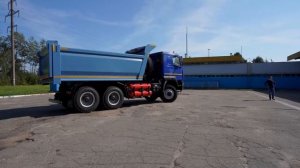 Газовый самосвал МАЗ-МАН 756К59 (КПГ)