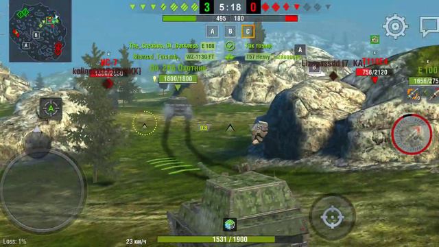 World of Tanks Blitz, танк Ho-Ri Type III, 1я Степень, уровень 10й. смотреть онлайн