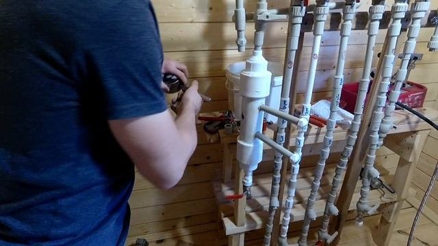 Пайка полипропиленовых труб без тройников // полипропилино