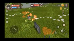 Что будет если стретить Лису ПРИЗРАКА в тайге WildCraft