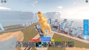 Roblox Kaiju Universe - MINILLA EX REMODEL SHOWCASE!