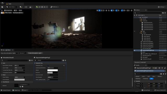 Volumetric Lighting & God Rays In Unreal Engine 5