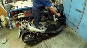 Ремонт моего Suzuki Address 110. Часть 3