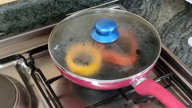 Быстрый завтрак!Яичница в перце или тыква с яйцом!БЛЮДА И РЕЦЕПТЫ!