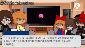 Past Aftons react to their futures | Elizabeth Afton | 1/4